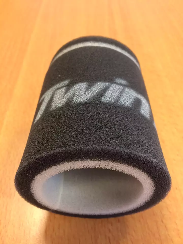 Twin Air Vaahtomuovisuodatin musta, halk. 80mm, pituus 100mm - Crossipyörän ilmansuodattimet - 201-15-8353 - 1