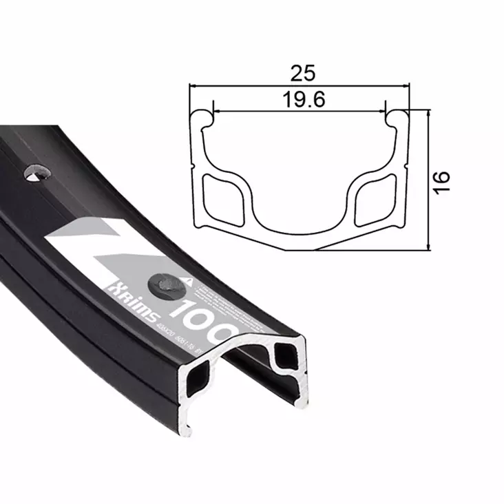 Vanne Alex 20" 20-406, Z1000 36r, 1-pohja, alumiini - Muut vanteet - 62833 - 1