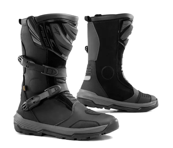 Vedenpitävät ajosaappaat Gianni Falco Mixto 5 Adv, musta - Ajokengät - FAL412-23-003 - 1