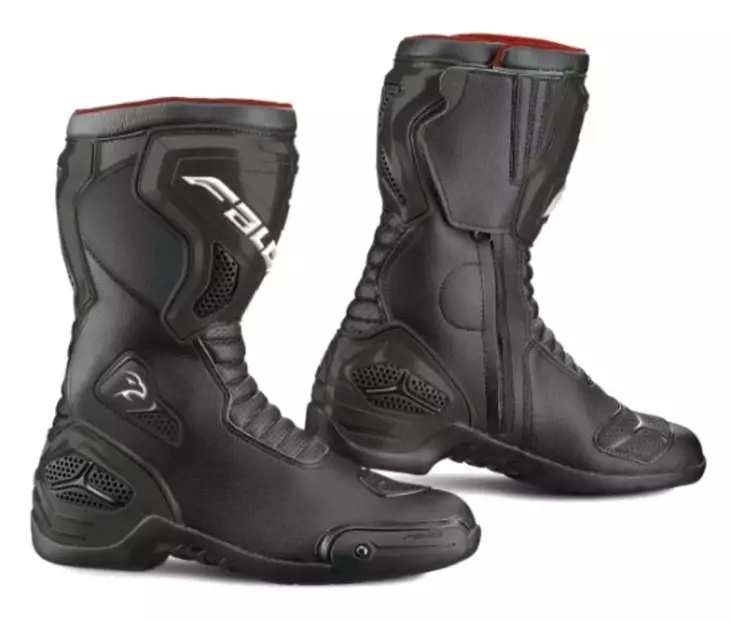 Vedenpitävät ajosaappaat Gianni Falco Oxegen 3 Wtr, musta - Ajokengät - FAL317-21-003 - 1