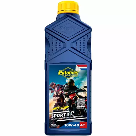 Putoline Sport 4R 10W-40 Moottoriöljy 1L - 4-T Moottoriöljyt - 554-74384 - 1