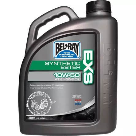 Bel-Ray EXS Full Synthetic Ester 4T Engine Oil 10W-50 4L - 4-T Moottoriöljyt - 55-815-004 - 1