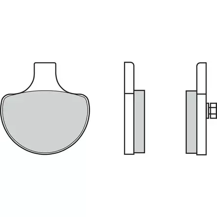 Brembo Jarrupalat Carbon Ceramic 07HD0614 - Moottoripyörän jarrupalat - 231-HD0614 - 2