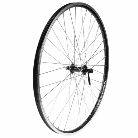 Etupyörä 28" 19-622 Shimano Tourn pikal., Alex X2000 musta, 2-pohja, koneistettu - Vanteet eteen 28"/622 - 59004 - 1