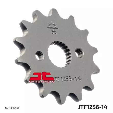 JT Eturatas JTF1256.14 - Moottoripyörän eturattaat - 274-F1256-14 - 1