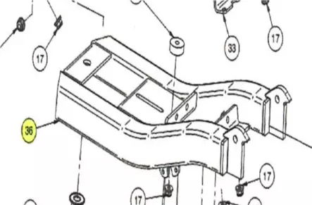 Kimpex Sub frame FT ATV Click N GO2 - Puskulevyjen työvälinerungot - 75-373964 - 1