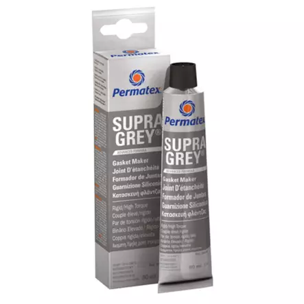 Permatex tiivistesilikoni SupraGrey 80ml - Huoltotuotteet - 440-704 - 2