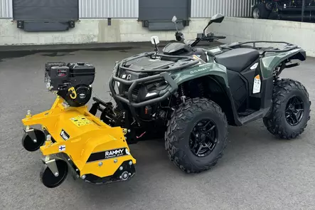 Niittyleikkuri Rammy 120 ATV - Mönkijän työkoneet - 74130464 - 1