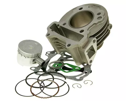 Sylinterisarja, 72cc, Kiina-skootterit 4-T - Mopon sylinterisarjat - 301-1154 - 1