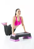 Aerobic steppilauta 63 x 25 x12/17/22cm - Tasapaino- ja steppilaudat - GS62054 - 6