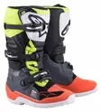 Alpinestars ajosaapas Tech 7s Nuorten harmaa/punainen/kelt fluo - Lasten crossikengät - D372314 - 2