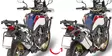 Givi putkisivutelineet Rapid release CRF1000L Africa Twin (16 - Moottoripyörän laukkujen kiinnikesarjat - 322-PLR1144 - 1