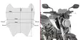 GIVI SPECIFIC SCREEN HONDA CB125R - Moottoripyörän tuulisuojat - 323-A1164 - 1