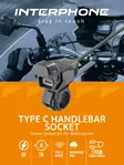 Interphone Handlebar Power Supply With T - Älypuhelin- ja tablettitarvikkeet - 297-2374 - 2
