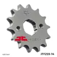 JT Eturatas JTF259.14 - Moottoripyörän eturattaat - 274-F259-14 - 1