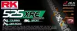 RK 525XRE XW-rengasketju +CLF(niittil.) - Moottoripyörän ketjut - 282-525195-124 - 1