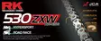 RK 530ZXW XW-rengasketju +CLF (niittil.) - Moottoripyörän ketjut - 282-530330-124 - 1