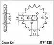 Tec-X Eturatas, 14, Derbi Senda 00- - Mopon eturattaat - 27-0014-14 - 1
