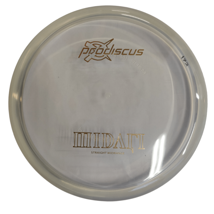 Frisbeegolfkiekko Prodiscus Premium MIDARi, kirkas - Midarit ja lähestymiskiekot - Prd202-4 - 1