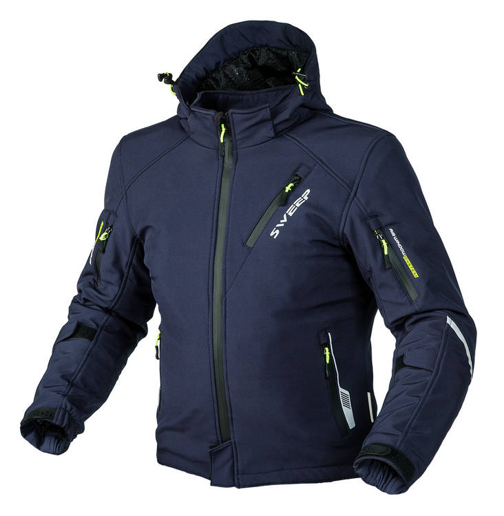 MP ajotakki Sweep Breakout vedenpitävä softshell, sininen - MP Ajotakit - TJBRO-04 - 2