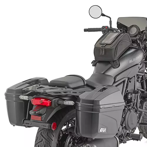 Givi Pannier Hol. Kawasaki Eliminator 50 - Moottoripyörän laukkujen kiinnikesarjat - 322-PL4134 - 1