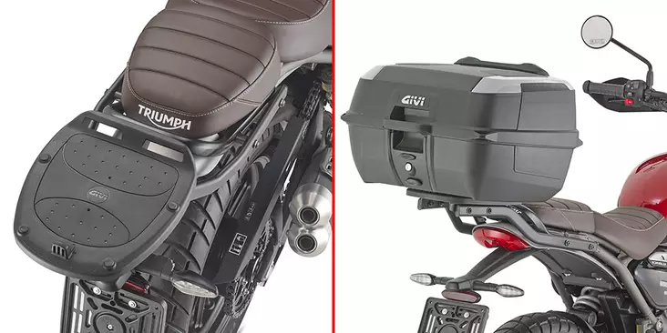 Givi Spec. At. Triumph Scrambler 400 X ( - Moottoripyörän laukkujen kiinnikesarjat - 322-SR6424 - 1