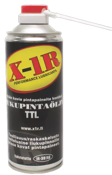X-1R TTL liukupintaöljy 400ml - Voiteluaineet - 553-9034 - 1