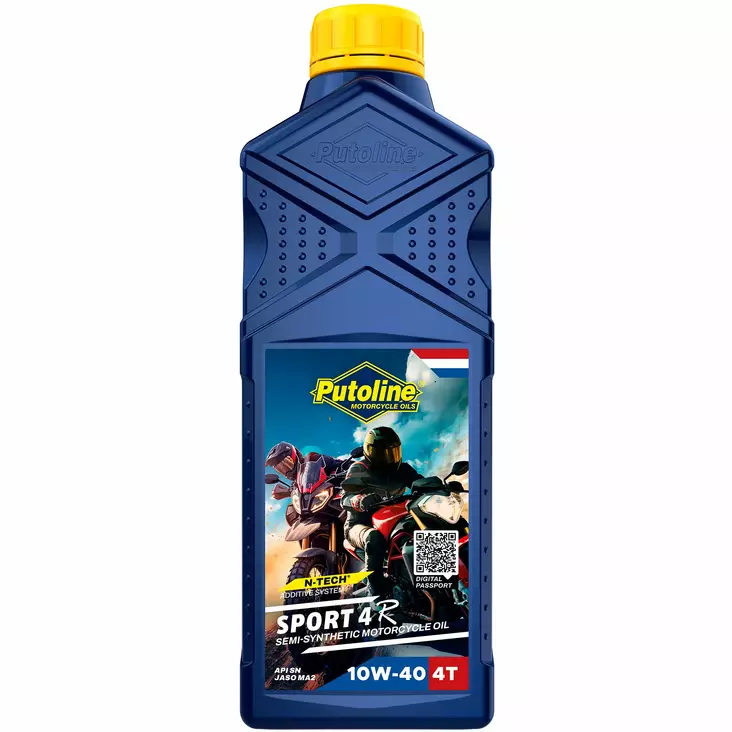 Putoline Sport 4R 10W-40 Moottoriöljy 1L - 4-T Moottoriöljyt - 554-74384 - 1