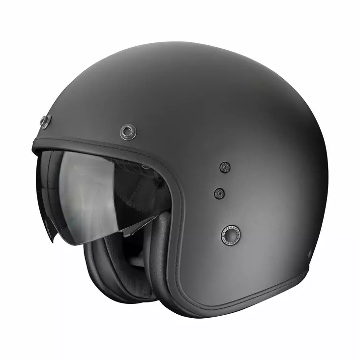 SCORPION kypärä BELFAST EVO, musta - Avattavat- ja avokypärät - 649-269954 - 1