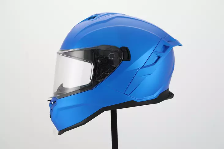 MP-kypärä APEX FI200, matta metallinsininen - Umpikypärät - 700-25134 - 1