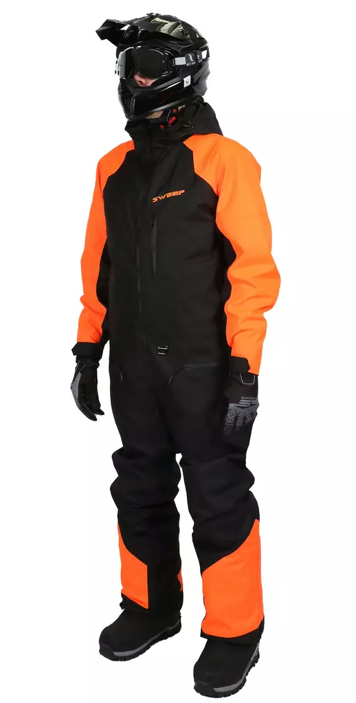 Sweep Vertex Light kelkkahaalari, musta/oranssi - Kelkkahaalarit - TSVE-024 - 1