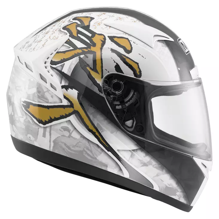 AGV kypärä M13 Ronin white/gunmetal - Umpikypärät - 60-1350-4 - 1