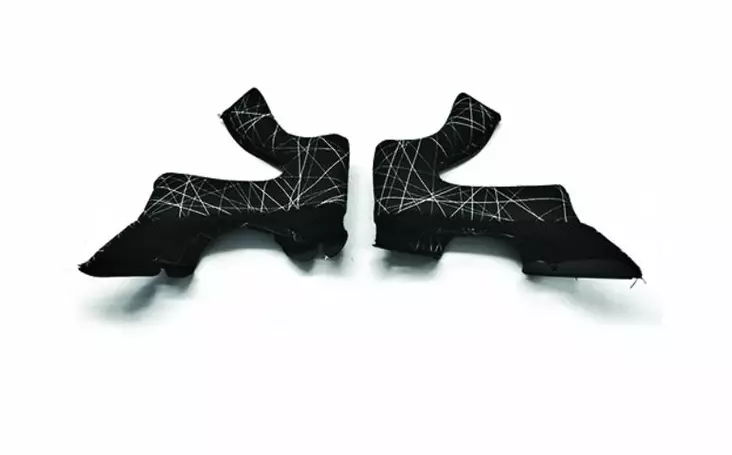 Airoh Twist pestävät poskipalat graafinen musta - Kypärien varaosat - 571-4274 - 1