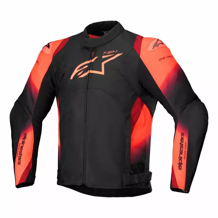 Alpinestars ajotakki T-SP 1 v2, vedenpitävä, musta/punainen - MP Ajotakit - D489274 - 1