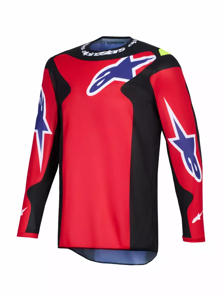Alpinestars Fluid Grid Crossipaita Punainen/Musta/Lila - Crossipaidat - D512804 - 1