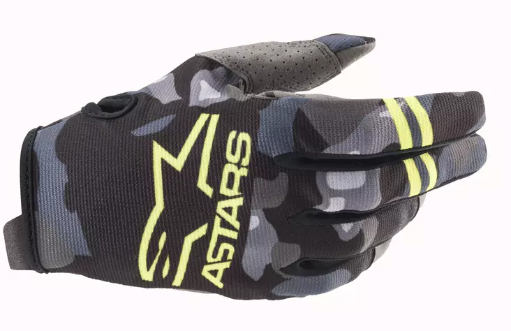 Alpinestars Radar crossihanskat camo/keltainen fluo - Crossihanskat - D347424 - 1