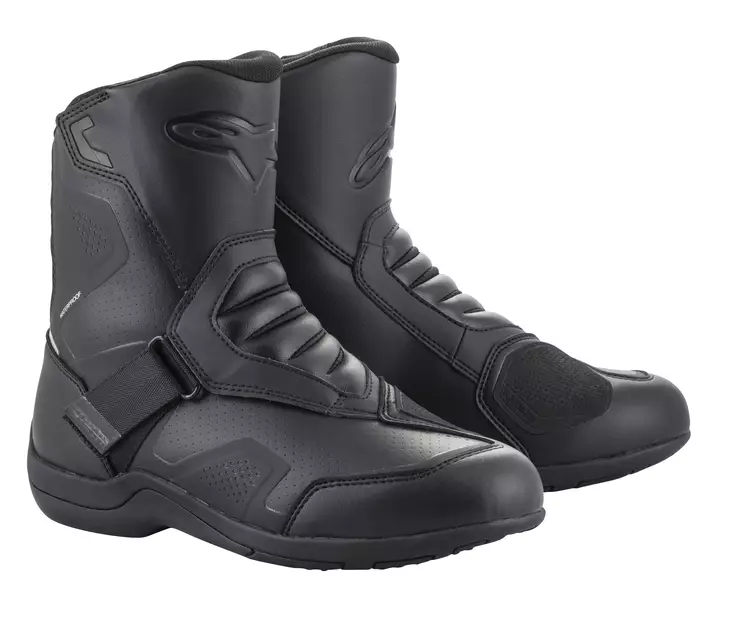 Alpinestars Saapas Ridge v2 Drystar, musta - Ajokengät - D398474 - 1