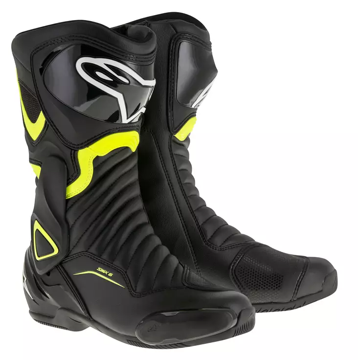 Alpinestars Saapas SMX-6 musta/huomiokel - Ajokengät - D205684 - 2