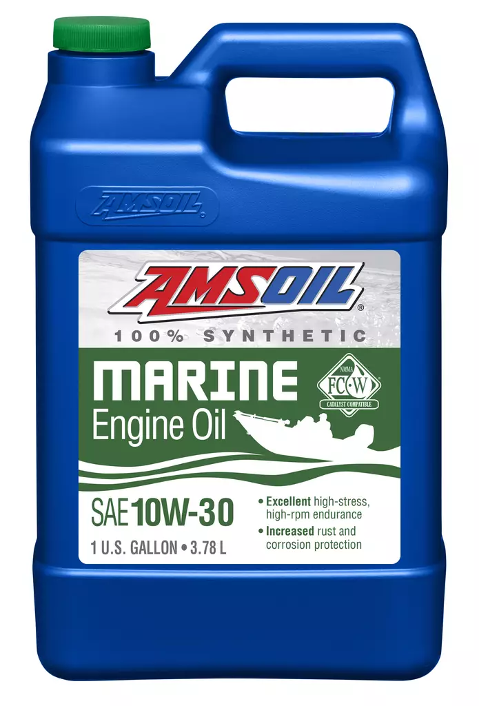 Amsoil 10W-30 Formula 4-Stroke® Marine S - Marineöljyt - 55-650-004 - 1