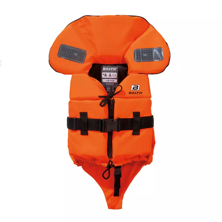Baltic 1254 Split Front pelastusliivi oranssi Vauva 3-15kg - Veneen pelastusliivit 100N - 128-2-1254 - 1