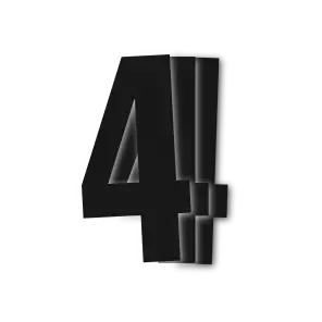 Blackbird kilpanumerot musta 3kpl/srj 13x7cm #4 - Crossipyörän kilpanumerot - 381-5047-20-4 - 1