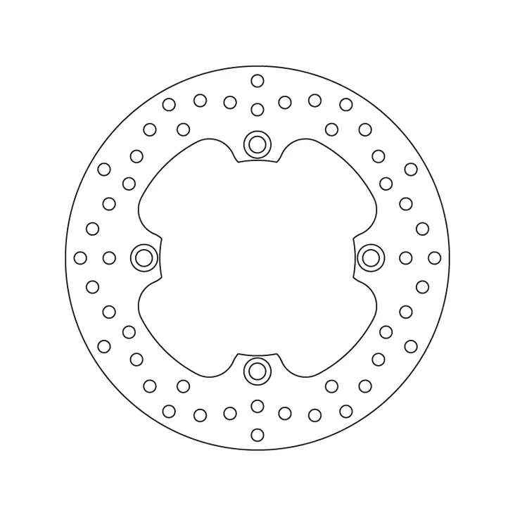 Brembo Jarrulevy Serie Oro - Moottoripyörän jarrulevyt - 232-68B40754 - 1