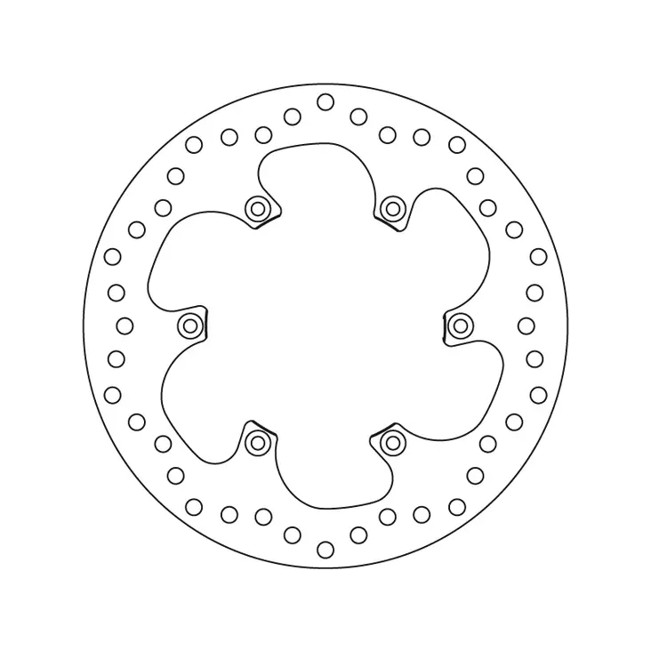 Brembo Jarrulevy Serie Oro - Moottoripyörän jarrulevyt - 232-68B40784 - 1