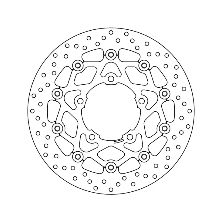 Brembo Jarrulevy Serie Oro kelluva - Moottoripyörän jarrulevyt - 232-78B40864 - 1