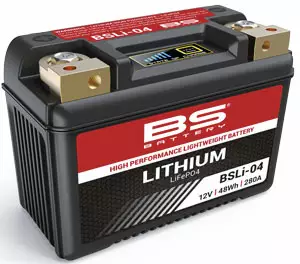 BS Battery BSLI-04/06 Lithiumakku - BS akut - 140-360104 - 1