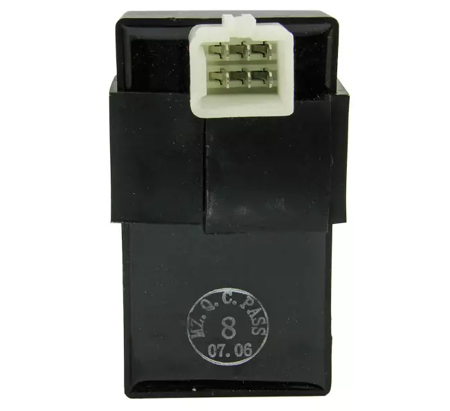 CDI-Laite, 1-napainen pistoke, Kiina-skootterit 4-T 50cc - Mopon CDI-laitteet - 303-0244 - 1