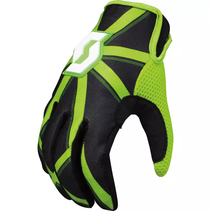 Crossihanska Scott 350 Grid Locke, musta/vihreä - Crossihanskat - 626-3125-4 - 1