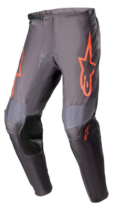 Crossihousut Alpinestars Fluid Lurv, harmaa/neonpunainen - Crossihousut - D437914 - 2