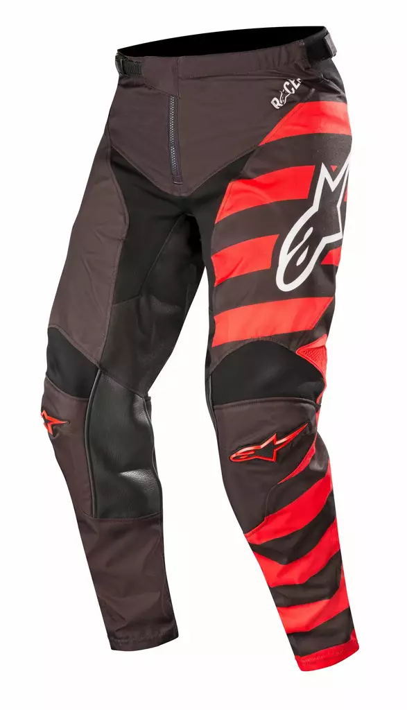 Crossihousut Alpinestars Racer Braap, musta/puna/valkoinen - Crossihousut - D247914 - 2