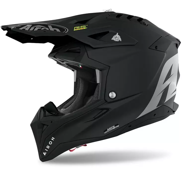 Crossikypärä Airoh Aviator 3, mattamusta - Crossikypärät - 57-2114 - 3